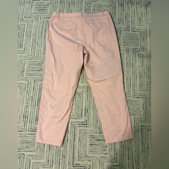 Talbots Blush Pink Relaxed Chino Pants size 16 EUC - Picture 5 of 5